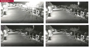 lightning strike footage